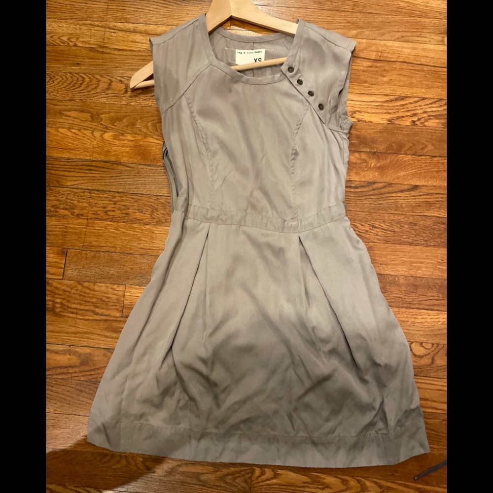 Rag and Bone Dress size 0 Neutral Grey/Beige